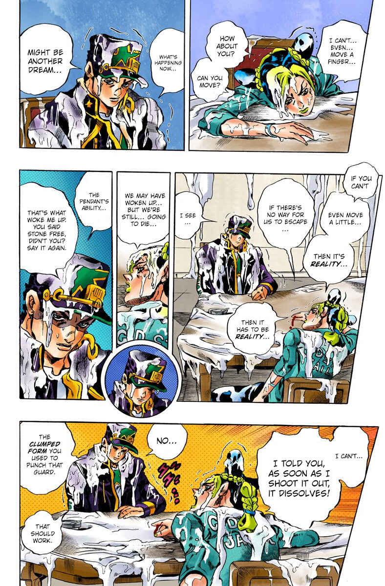 Page 12 Chapter 17 JoJos Bizarre Adventure, Part 6: Stone Ocean (Official Colored)