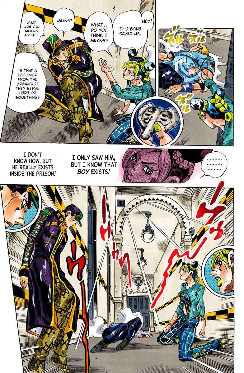 Page 16 Chapter 17 JoJos Bizarre Adventure, Part 6: Stone Ocean (Official Colored)
