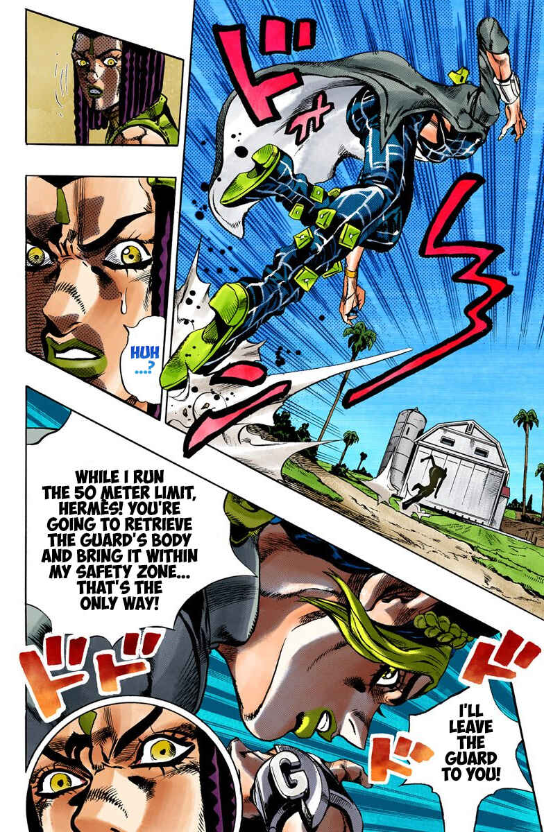 Page 4 Chapter 31 JoJos Bizarre Adventure, Part 6: Stone Ocean (Official Colored)