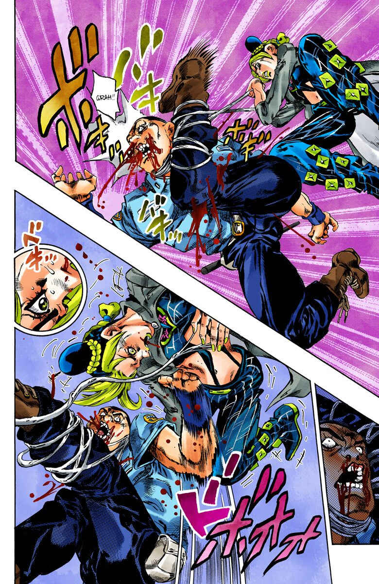 Page 16 Chapter 61 JoJos Bizarre Adventure, Part 6: Stone Ocean (Official Colored)