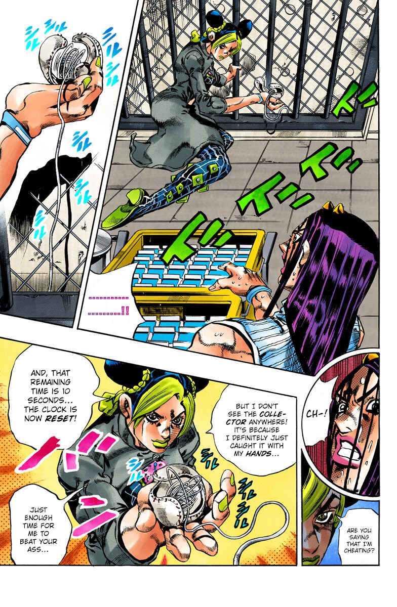Page 18 Chapter 38 JoJos Bizarre Adventure, Part 6: Stone Ocean (Official Colored)