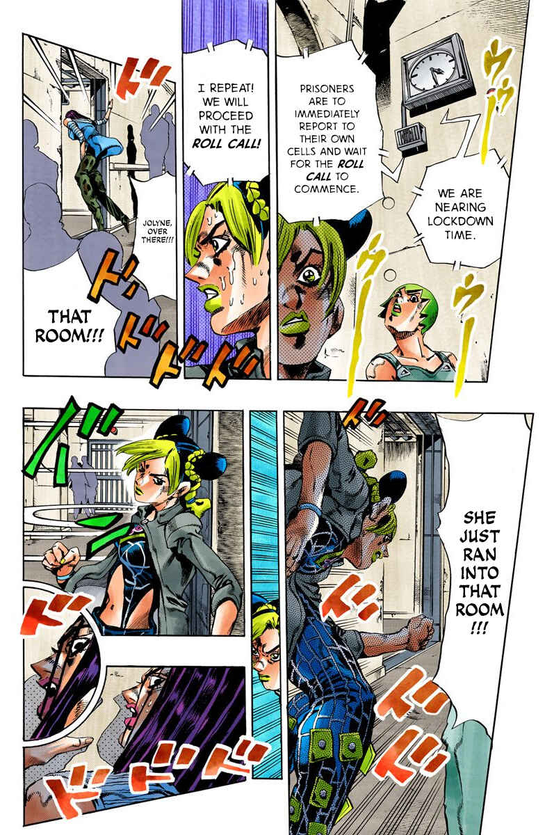 Page 7 Chapter 38 JoJos Bizarre Adventure, Part 6: Stone Ocean (Official Colored)