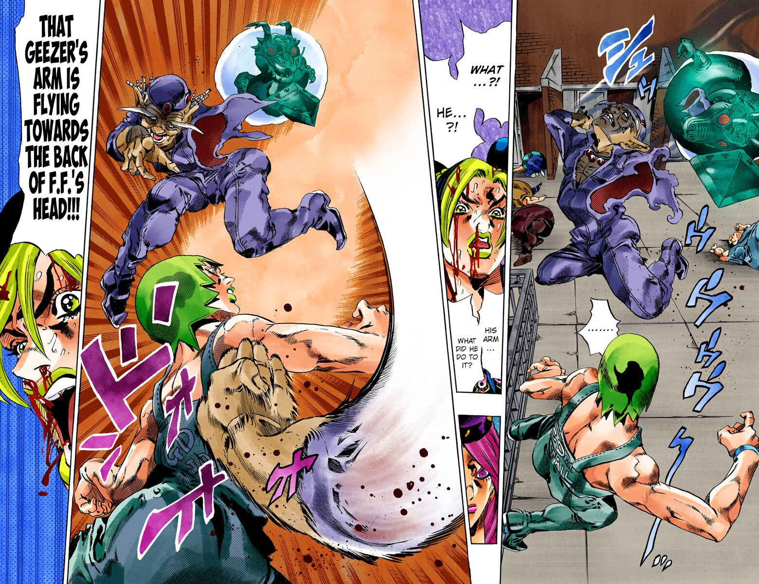 Page 5 Chapter 69 JoJos Bizarre Adventure, Part 6: Stone Ocean (Official Colored)