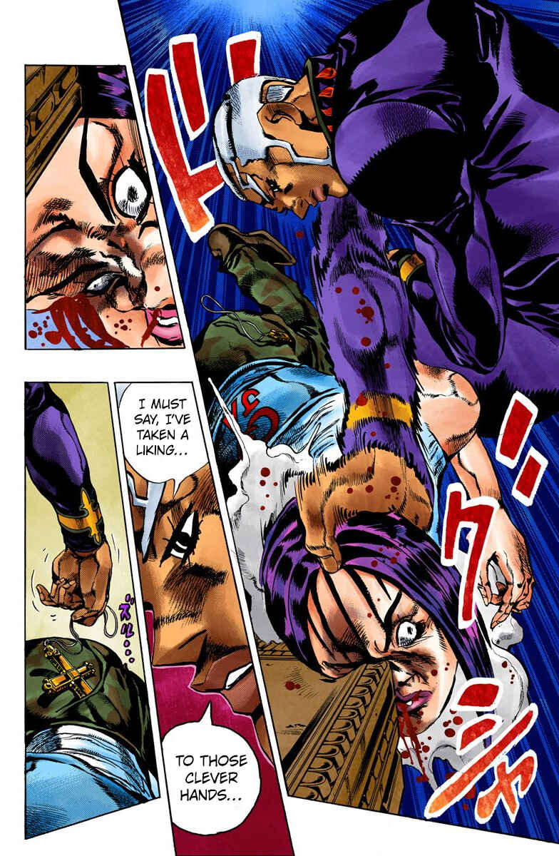 Page 14 Chapter 34 JoJos Bizarre Adventure, Part 6: Stone Ocean (Official Colored)
