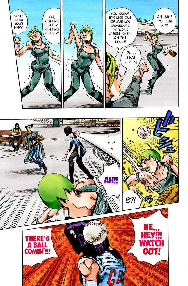 Page 17 Chapter 34 JoJos Bizarre Adventure, Part 6: Stone Ocean (Official Colored)