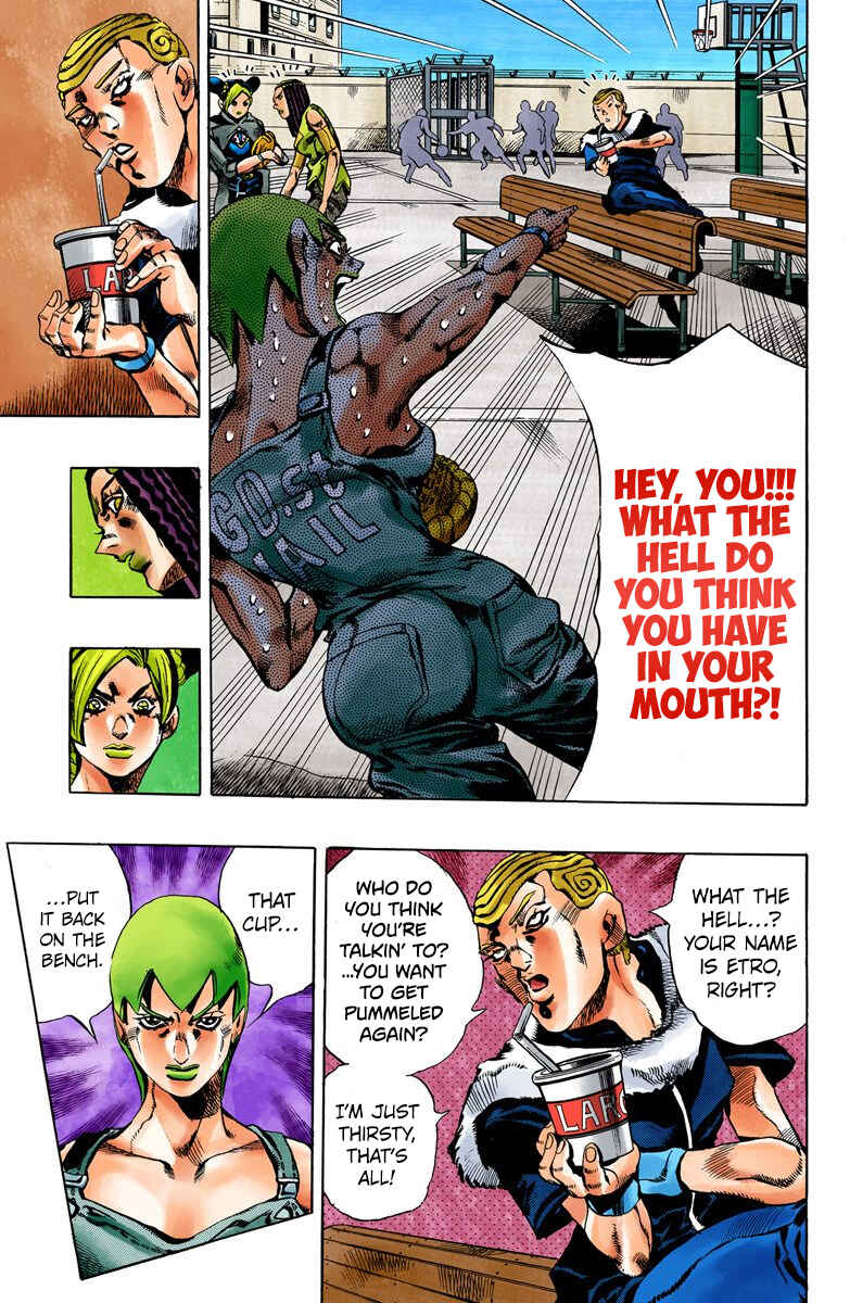 Page 5 Chapter 34 JoJos Bizarre Adventure, Part 6: Stone Ocean (Official Colored)