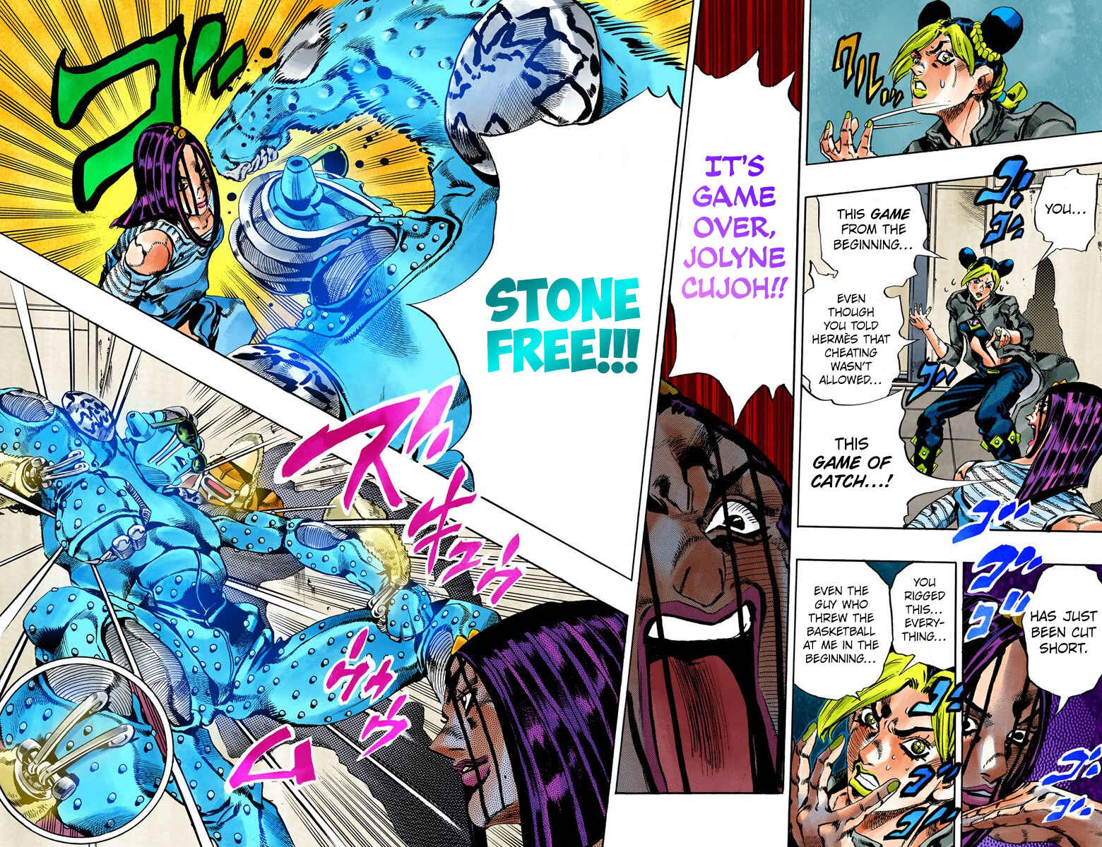 Page 10 Chapter 39 JoJos Bizarre Adventure, Part 6: Stone Ocean (Official Colored)