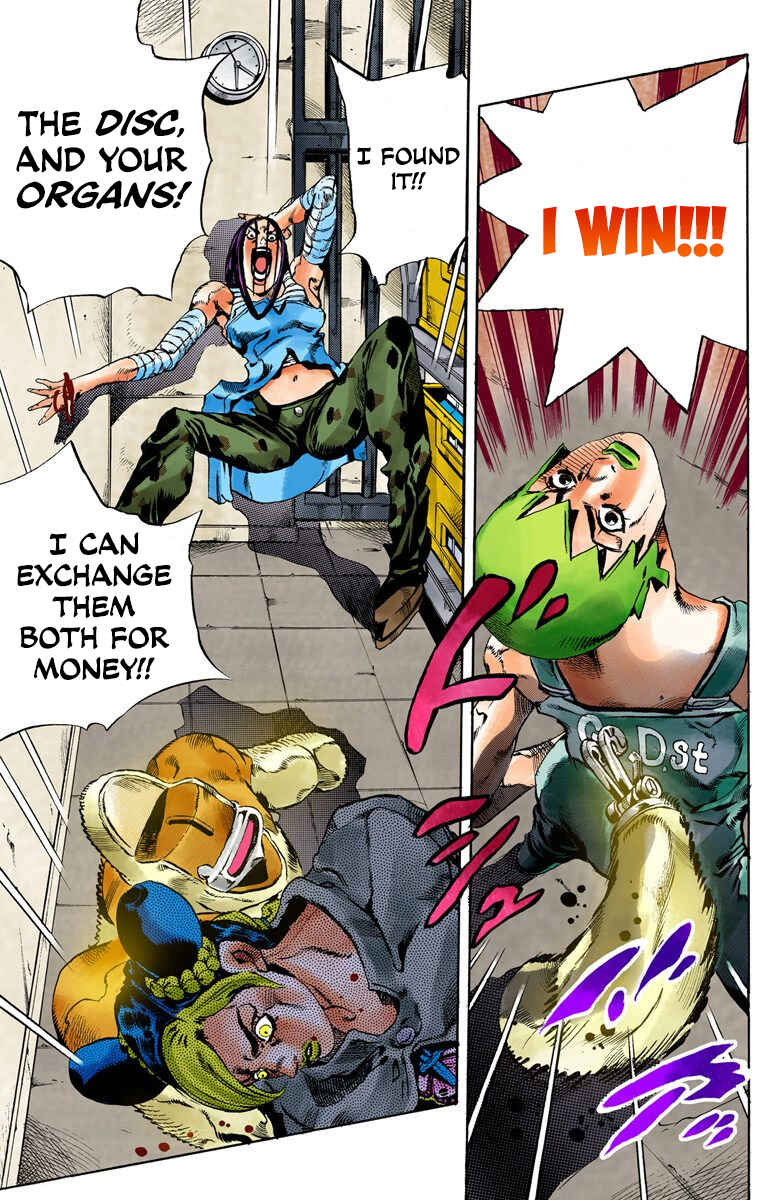 Page 14 Chapter 39 JoJos Bizarre Adventure, Part 6: Stone Ocean (Official Colored)
