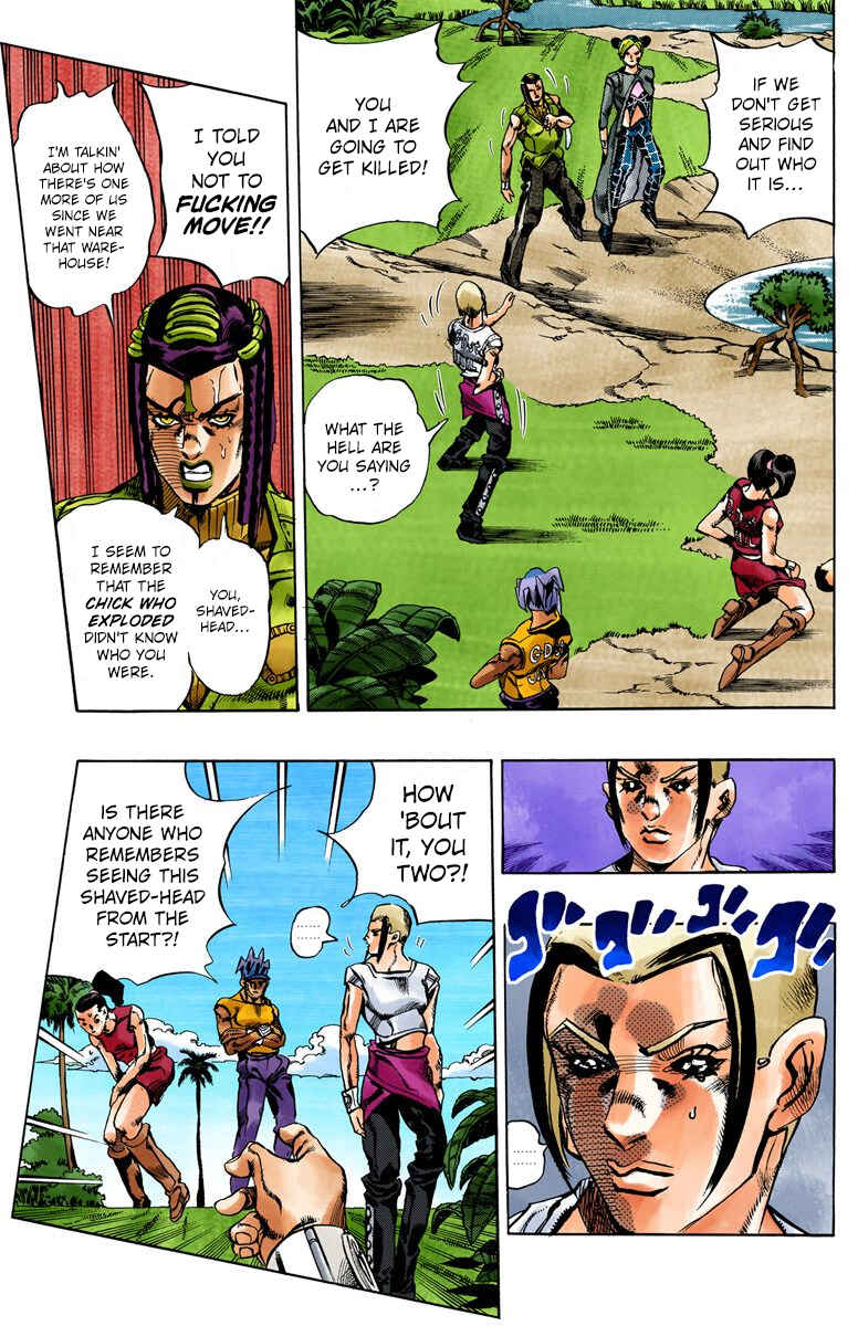 Page 18 Chapter 29 JoJos Bizarre Adventure, Part 6: Stone Ocean (Official Colored)