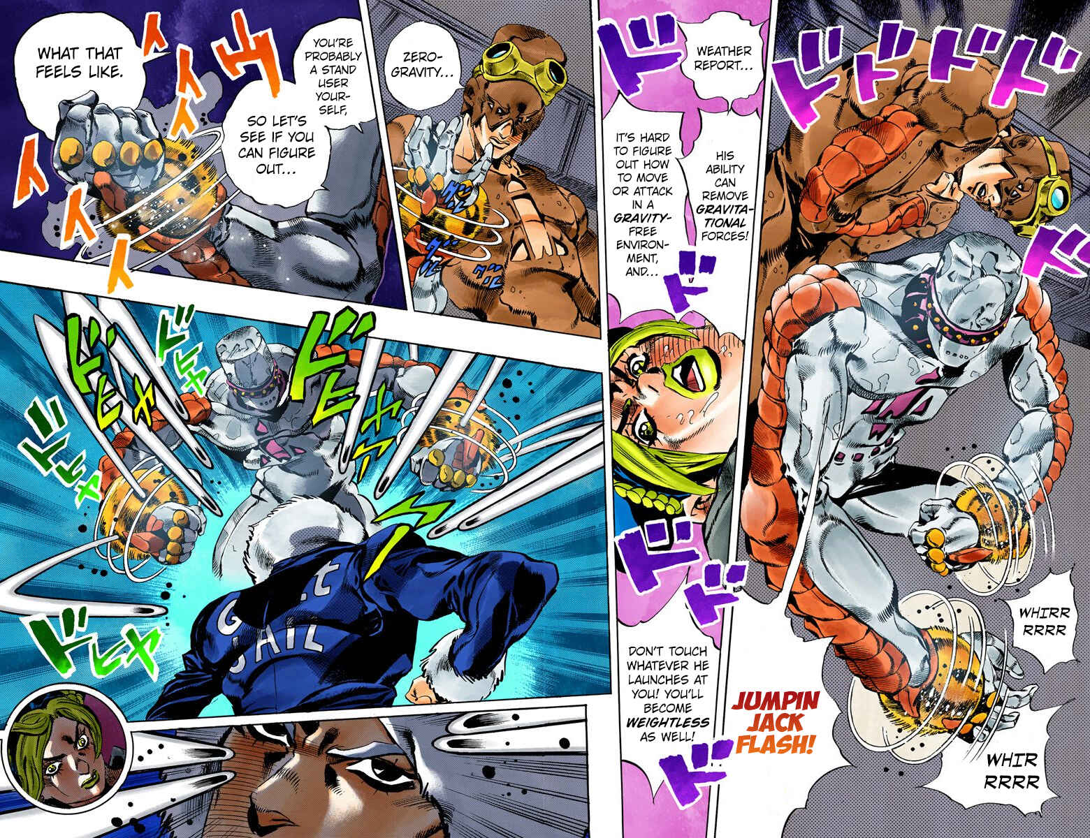 Page 10 Chapter 42 JoJos Bizarre Adventure, Part 6: Stone Ocean (Official Colored)