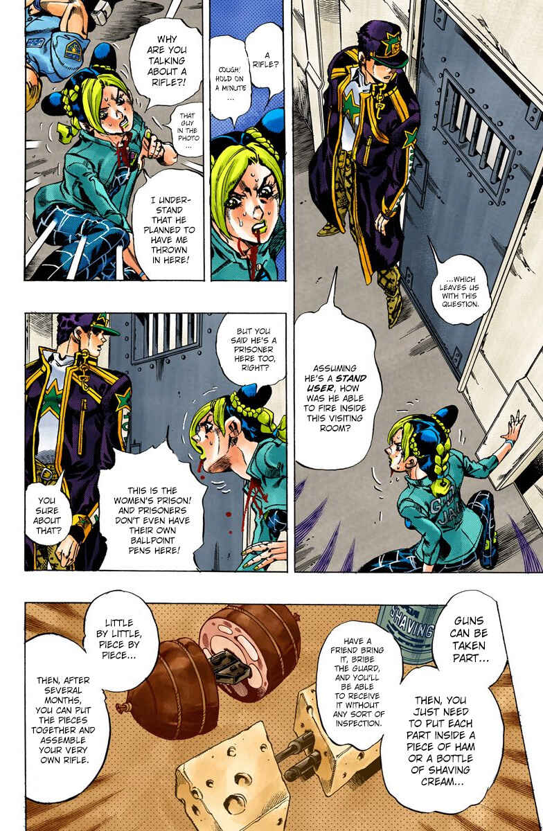 Page 4 Chapter 13 JoJos Bizarre Adventure, Part 6: Stone Ocean (Official Colored)