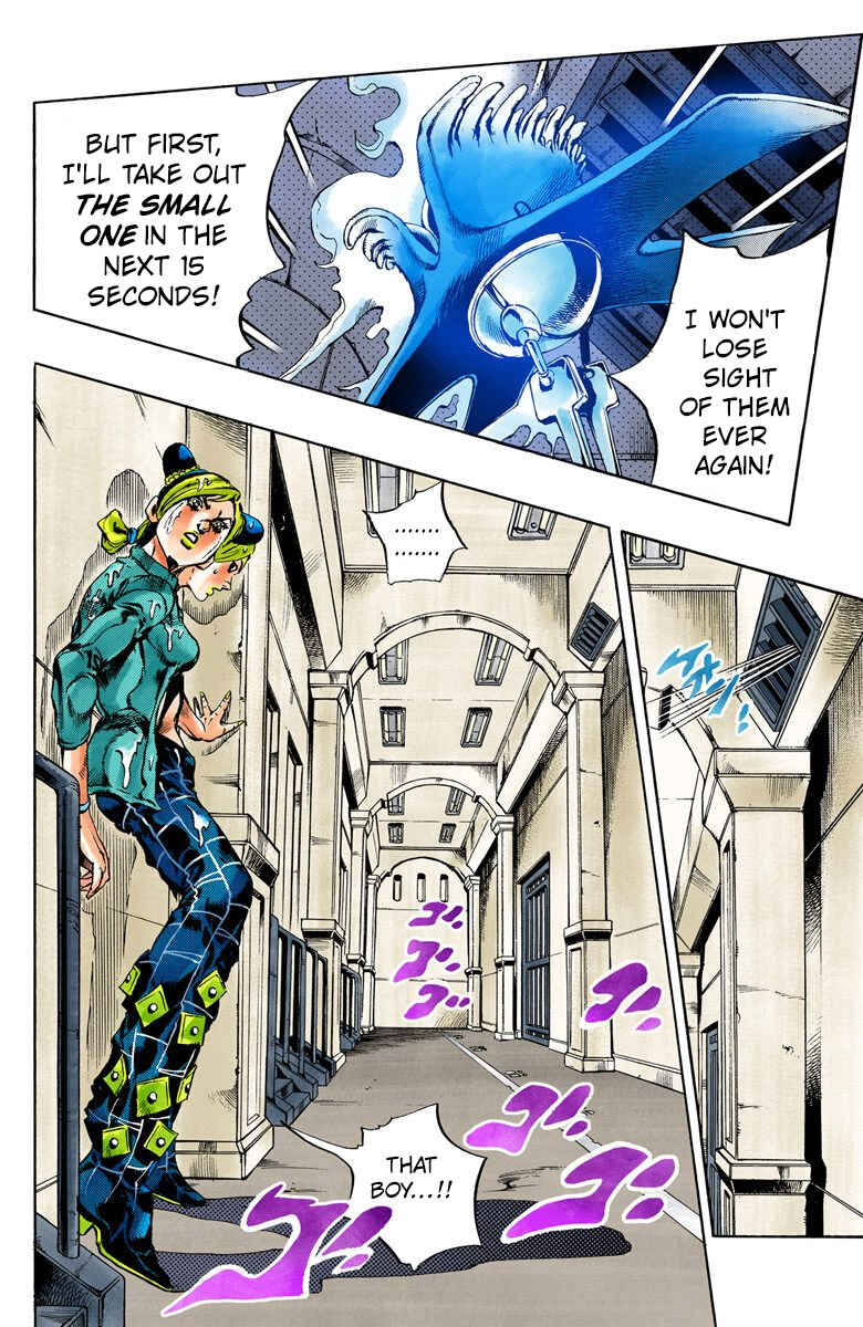 Page 4 Chapter 15 JoJos Bizarre Adventure, Part 6: Stone Ocean (Official Colored)