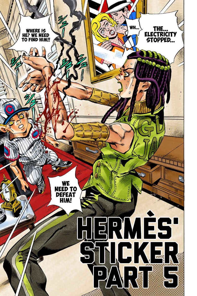 Page 1 Chapter 25 JoJos Bizarre Adventure, Part 6: Stone Ocean (Official Colored)