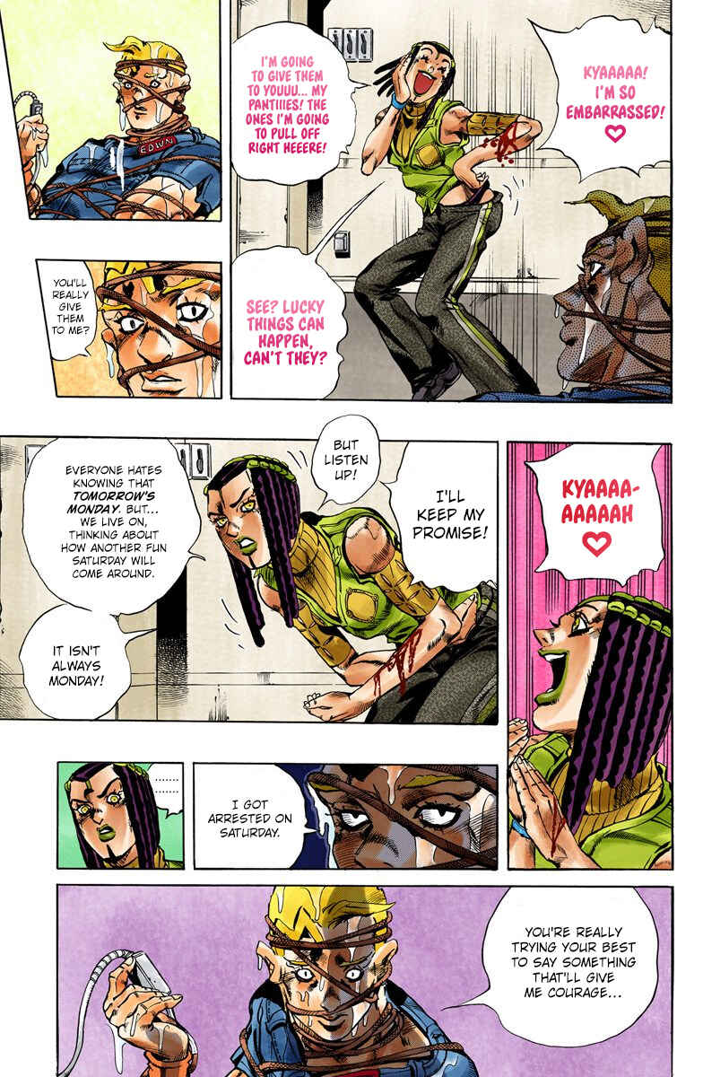 Page 9 Chapter 25 JoJos Bizarre Adventure, Part 6: Stone Ocean (Official Colored)