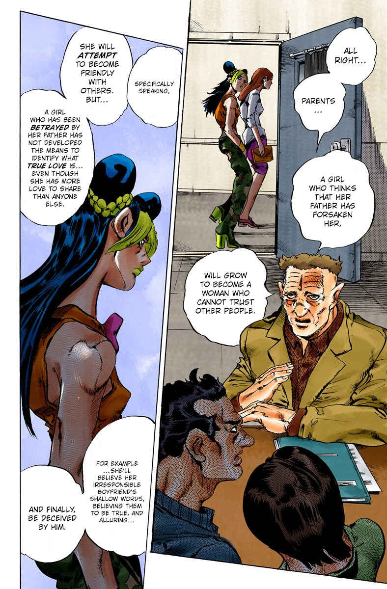 Page 15 Chapter 75 JoJos Bizarre Adventure, Part 6: Stone Ocean (Official Colored)