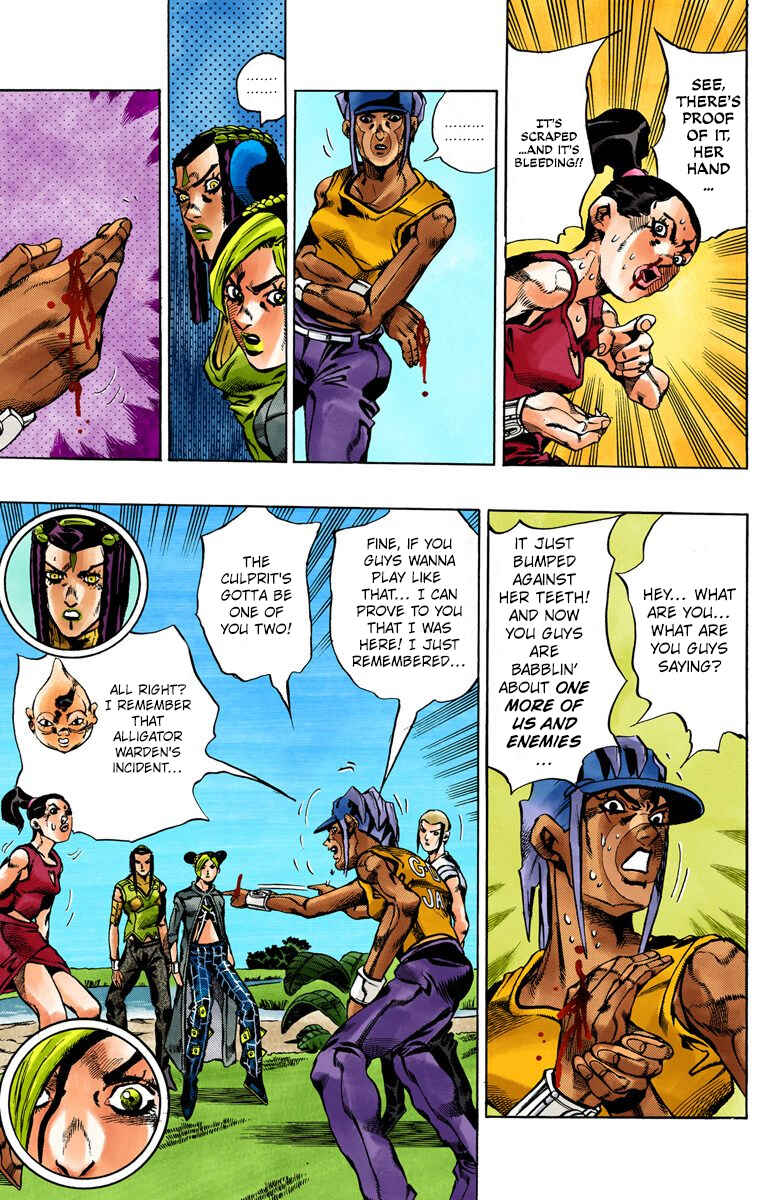 Page 3 Chapter 30 JoJos Bizarre Adventure, Part 6: Stone Ocean (Official Colored)
