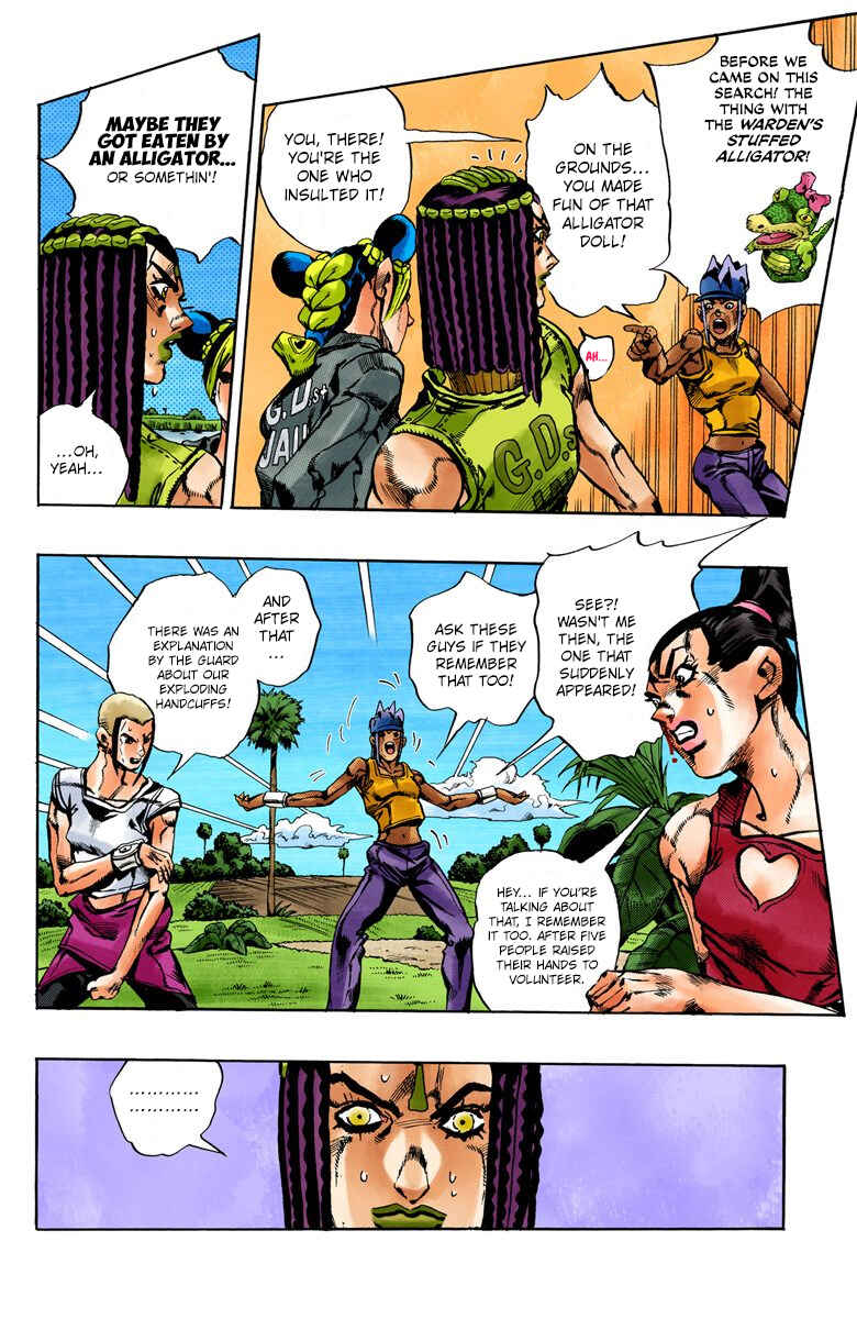 Page 4 Chapter 30 JoJos Bizarre Adventure, Part 6: Stone Ocean (Official Colored)