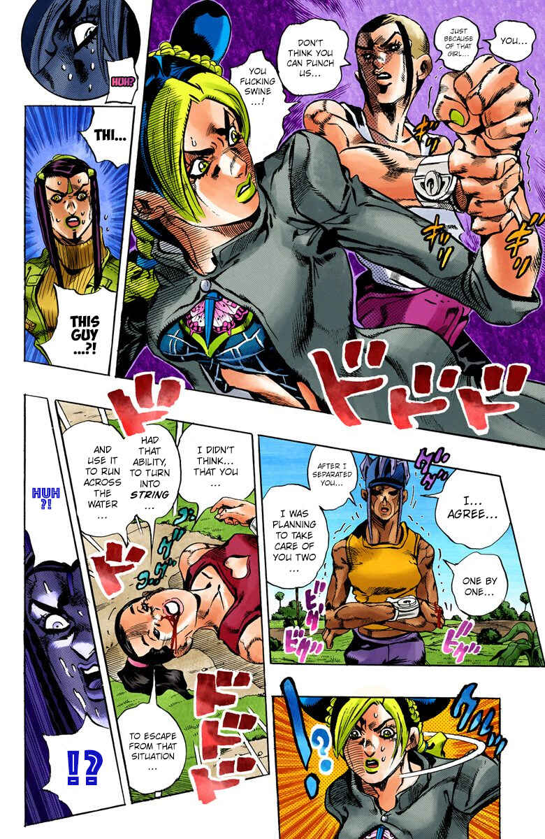Page 8 Chapter 30 JoJos Bizarre Adventure, Part 6: Stone Ocean (Official Colored)