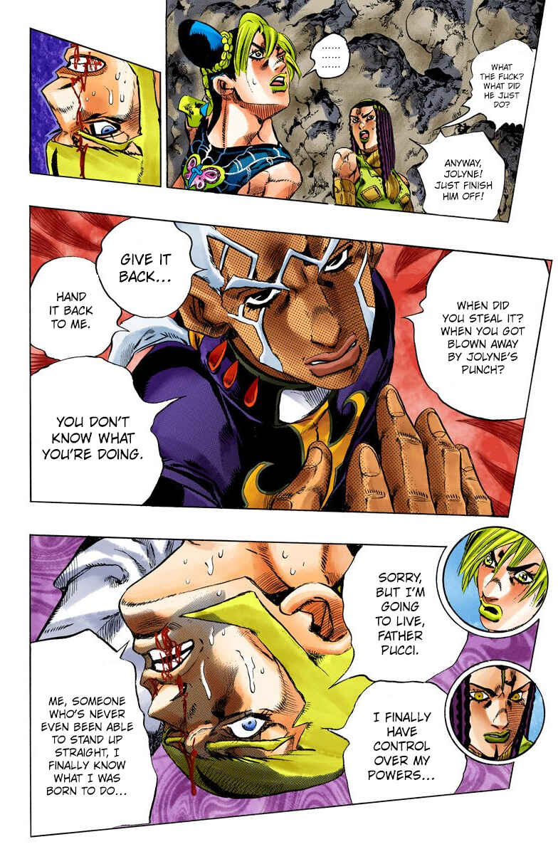 Page 12 Chapter 124 JoJos Bizarre Adventure, Part 6: Stone Ocean (Official Colored)