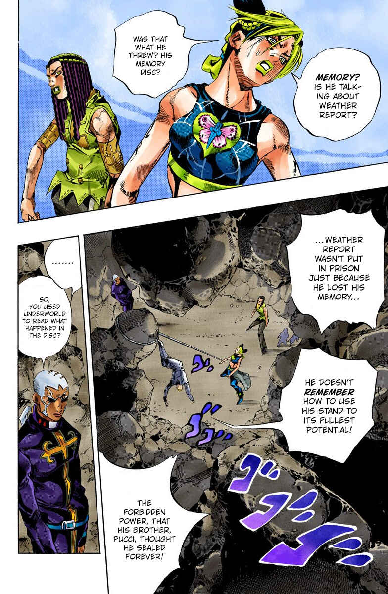 Page 14 Chapter 124 JoJos Bizarre Adventure, Part 6: Stone Ocean (Official Colored)