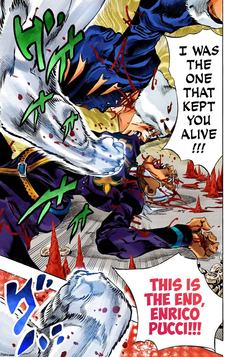 Page 10 Chapter 136 JoJos Bizarre Adventure, Part 6: Stone Ocean (Official Colored)