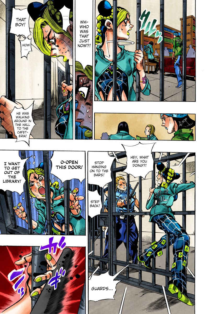 Page 3 Chapter 11 JoJos Bizarre Adventure, Part 6: Stone Ocean (Official Colored)