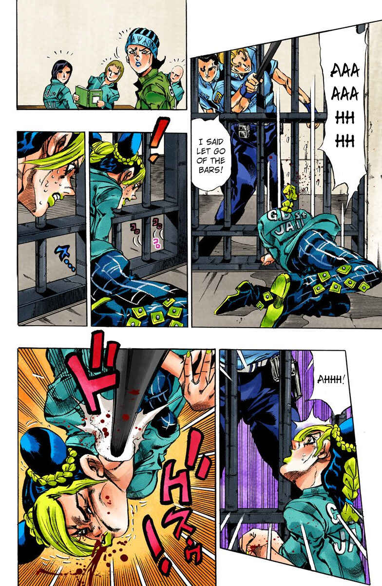 Page 4 Chapter 11 JoJos Bizarre Adventure, Part 6: Stone Ocean (Official Colored)