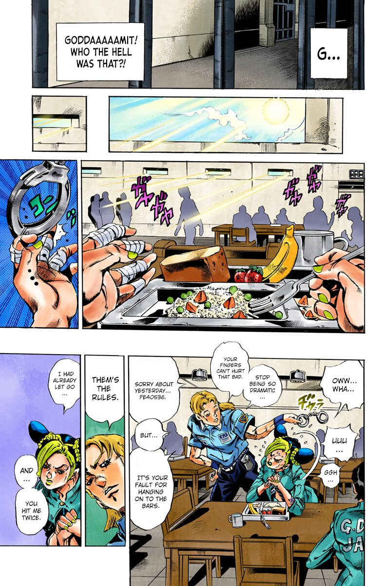 Page 5 Chapter 11 JoJos Bizarre Adventure, Part 6: Stone Ocean (Official Colored)