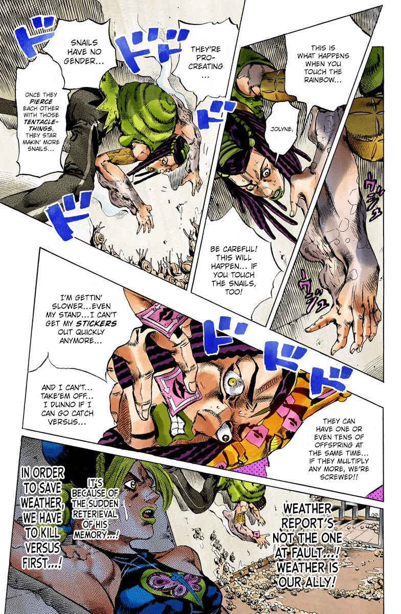 Page 4 Chapter 130 JoJos Bizarre Adventure, Part 6: Stone Ocean (Official Colored)