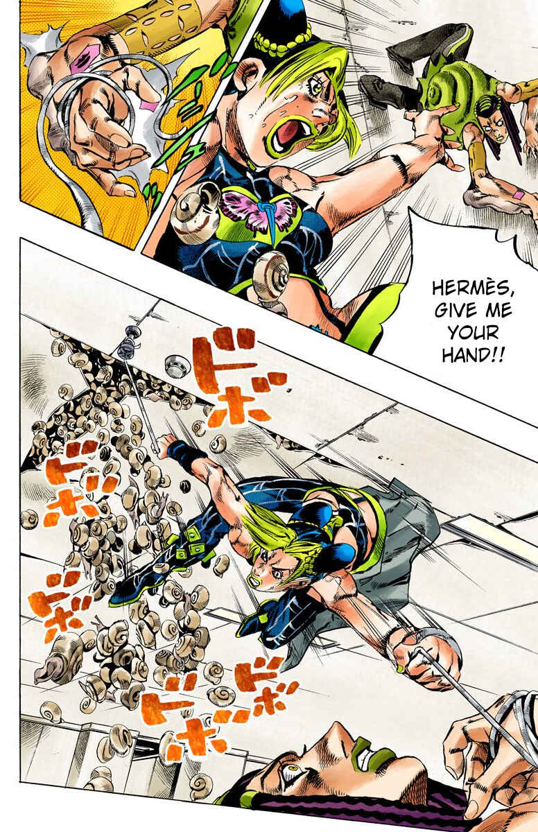 Page 7 Chapter 130 JoJos Bizarre Adventure, Part 6: Stone Ocean (Official Colored)