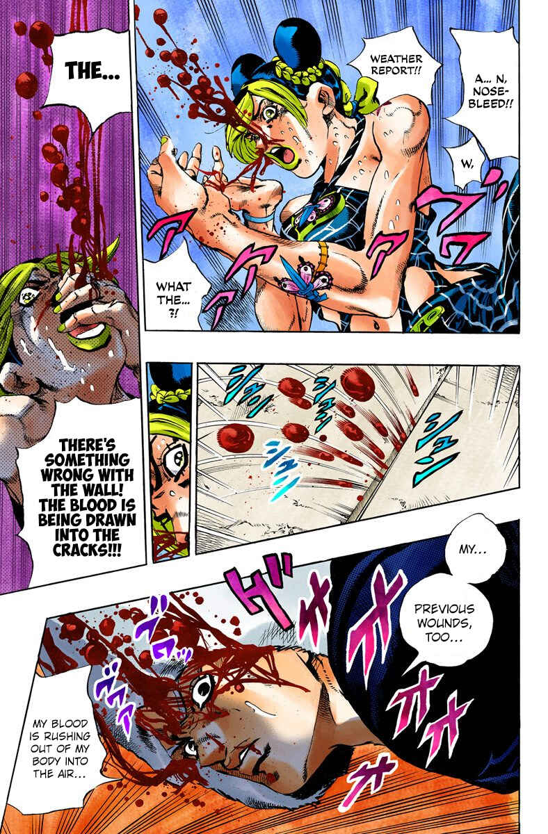 Page 13 Chapter 43 JoJos Bizarre Adventure, Part 6: Stone Ocean (Official Colored)