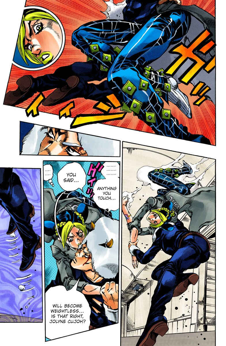 Page 4 Chapter 43 JoJos Bizarre Adventure, Part 6: Stone Ocean (Official Colored)