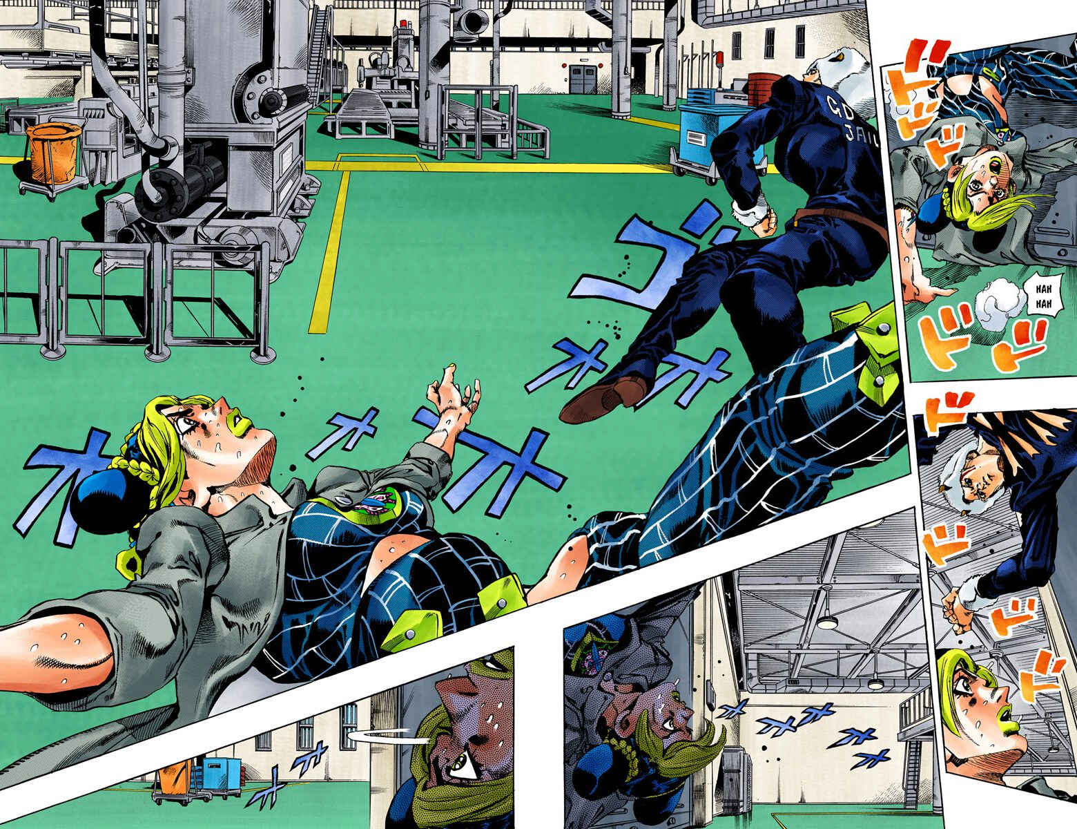Page 7 Chapter 43 JoJos Bizarre Adventure, Part 6: Stone Ocean (Official Colored)
