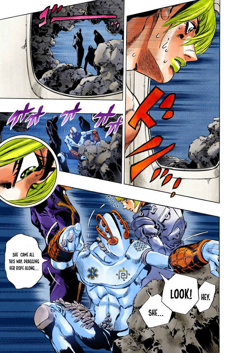 Page 14 Chapter 119 JoJos Bizarre Adventure, Part 6: Stone Ocean (Official Colored)