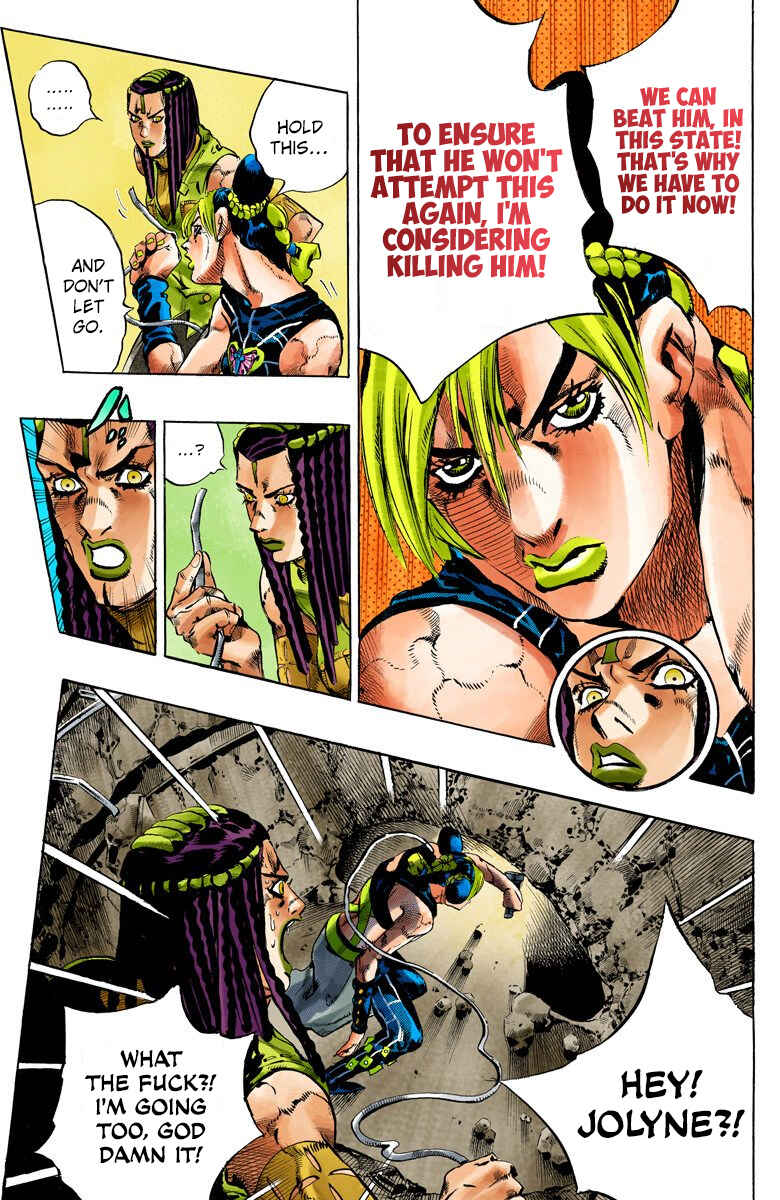 Page 9 Chapter 119 JoJos Bizarre Adventure, Part 6: Stone Ocean (Official Colored)