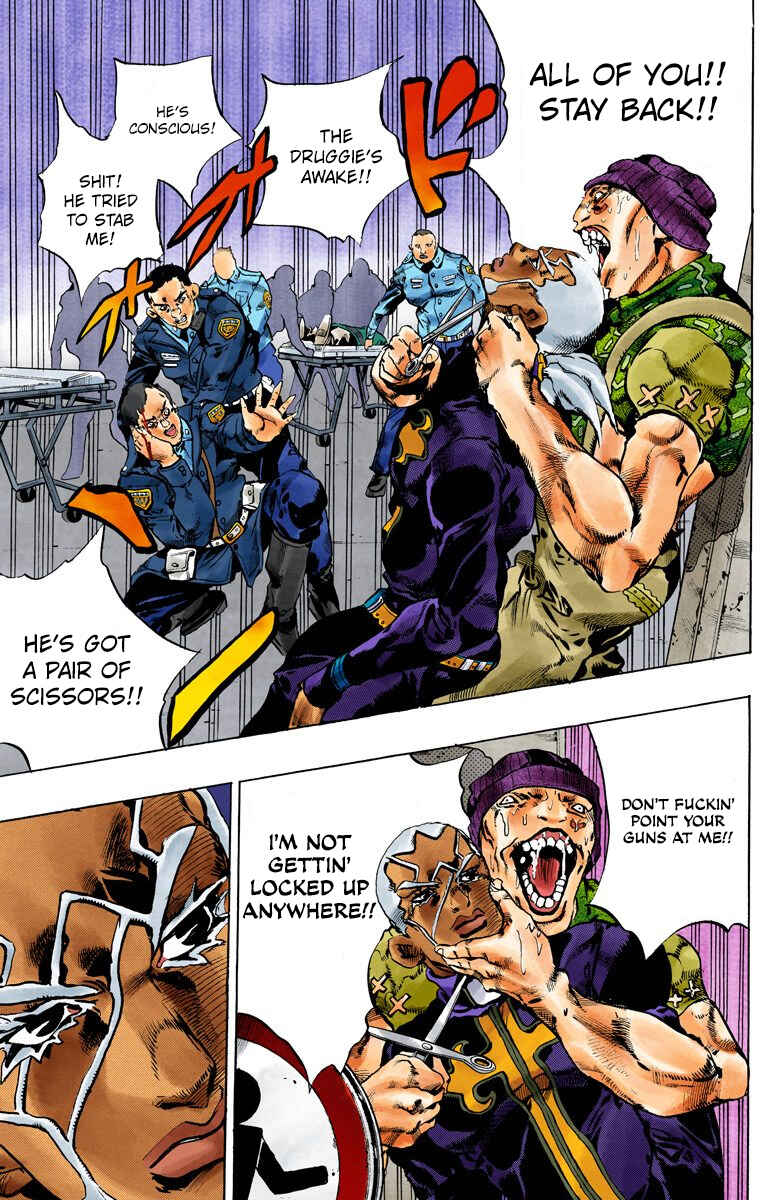Page 9 Chapter 103 JoJos Bizarre Adventure, Part 6: Stone Ocean (Official Colored)