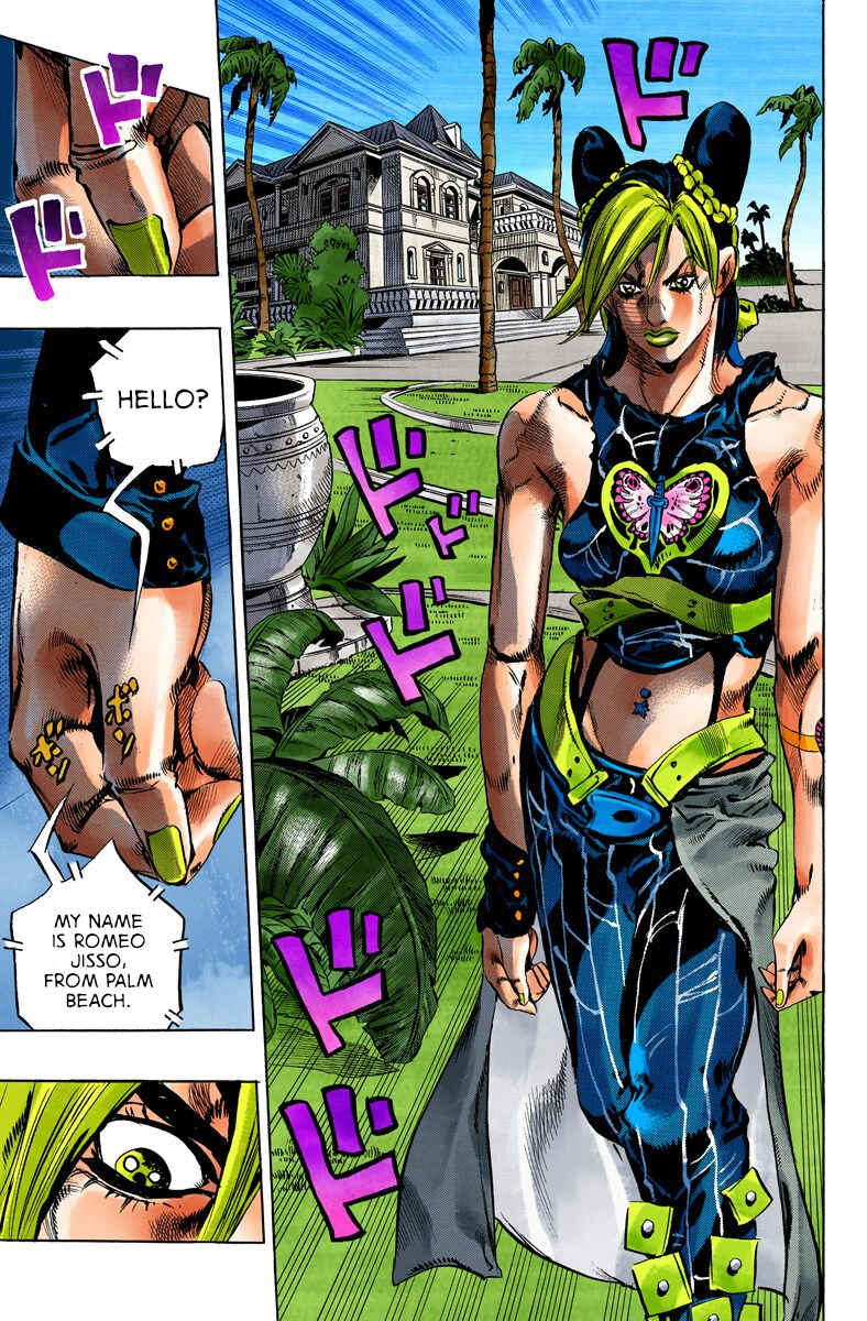 Page 8 Chapter 111 JoJos Bizarre Adventure, Part 6: Stone Ocean (Official Colored)