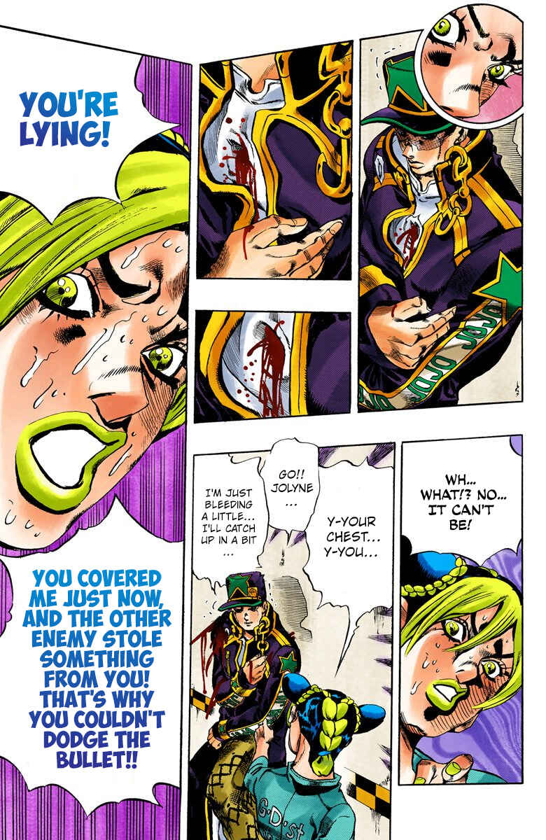 Page 11 Chapter 19 JoJos Bizarre Adventure, Part 6: Stone Ocean (Official Colored)