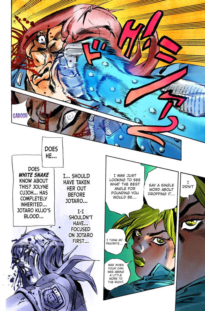 Page 18 Chapter 19 JoJos Bizarre Adventure, Part 6: Stone Ocean (Official Colored)