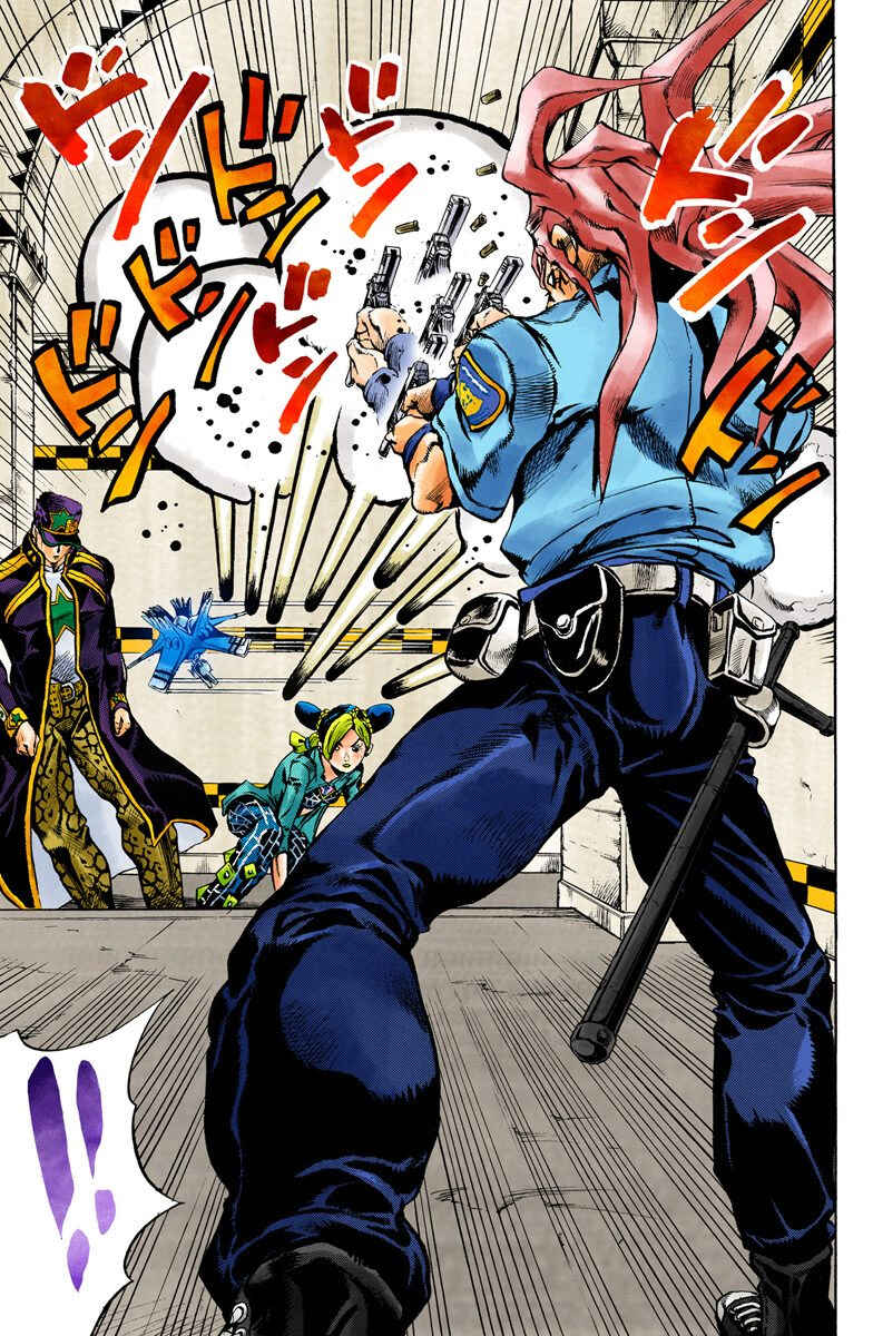 Page 3 Chapter 19 JoJos Bizarre Adventure, Part 6: Stone Ocean (Official Colored)