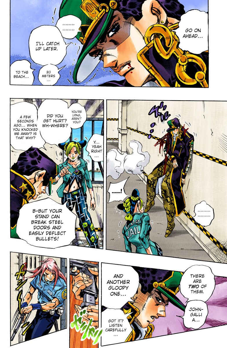 Page 8 Chapter 19 JoJos Bizarre Adventure, Part 6: Stone Ocean (Official Colored)