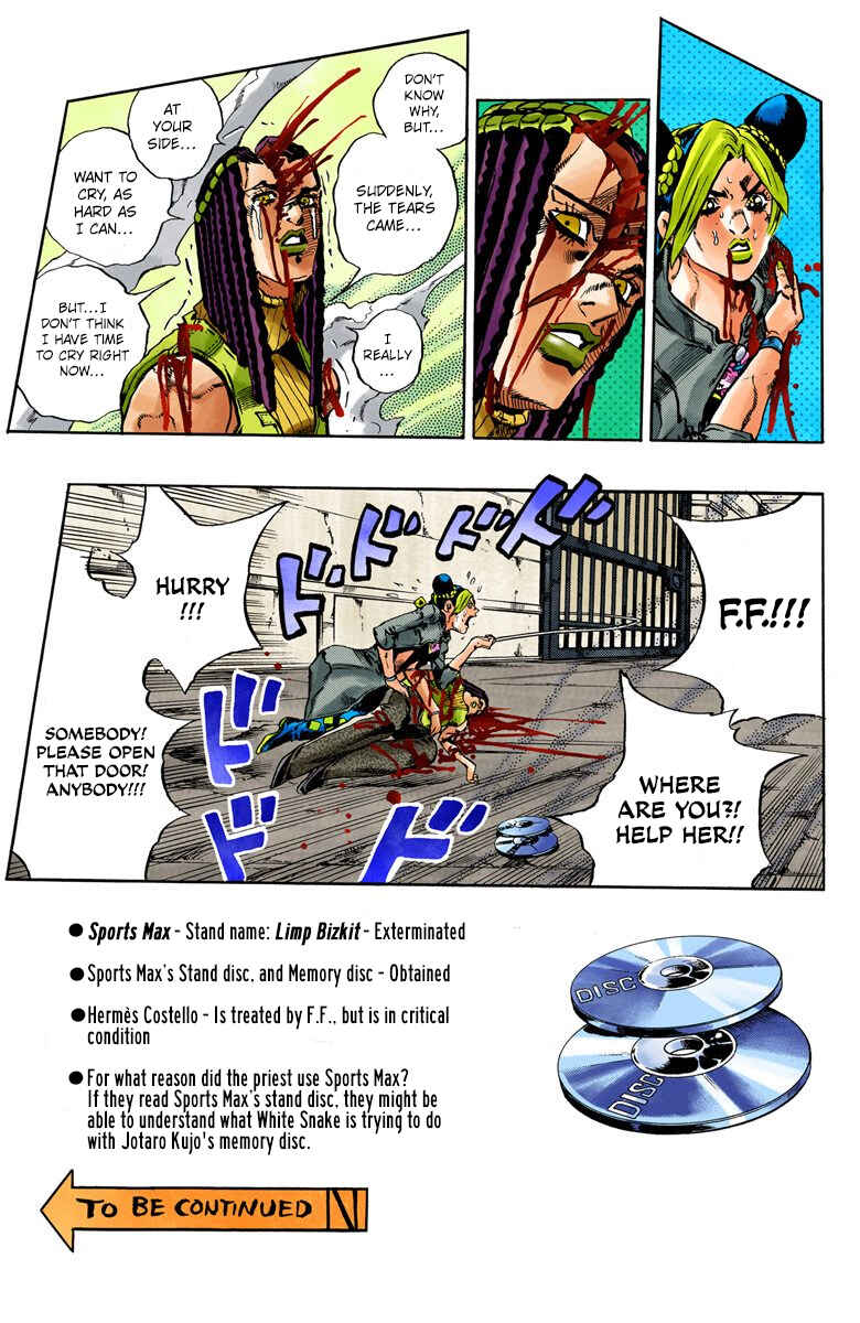 Page 16 Chapter 57 JoJos Bizarre Adventure, Part 6: Stone Ocean (Official Colored)