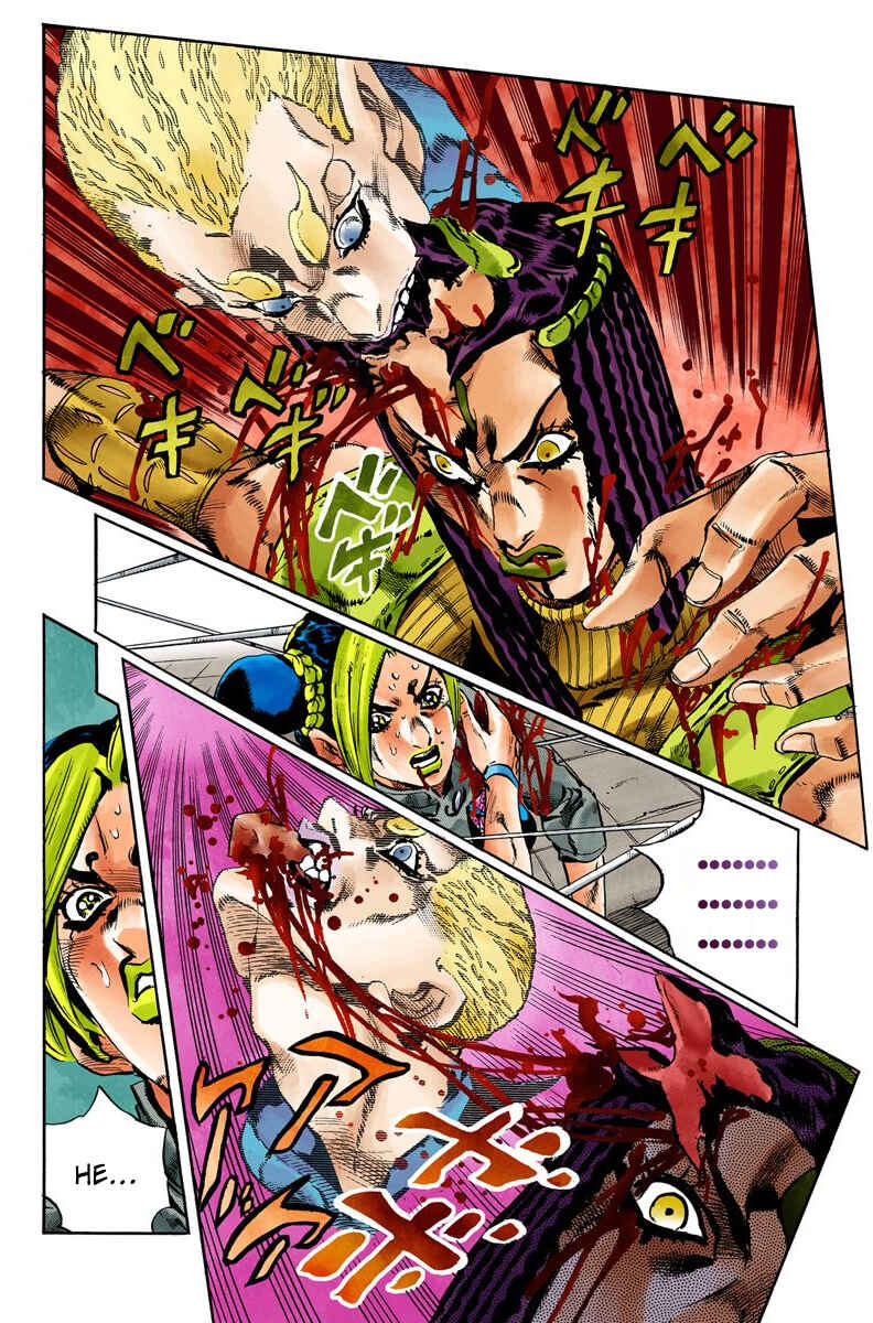 Page 3 Chapter 57 JoJos Bizarre Adventure, Part 6: Stone Ocean (Official Colored)