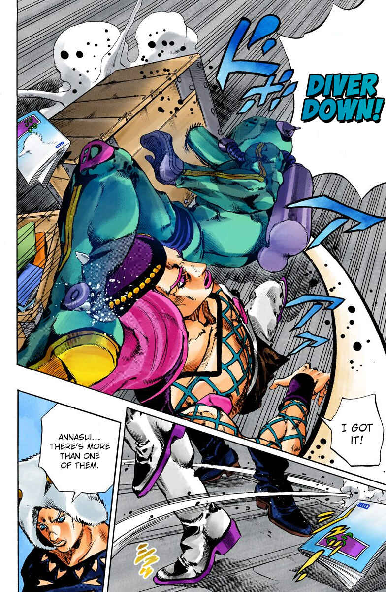Page 17 Chapter 104 JoJos Bizarre Adventure, Part 6: Stone Ocean (Official Colored)