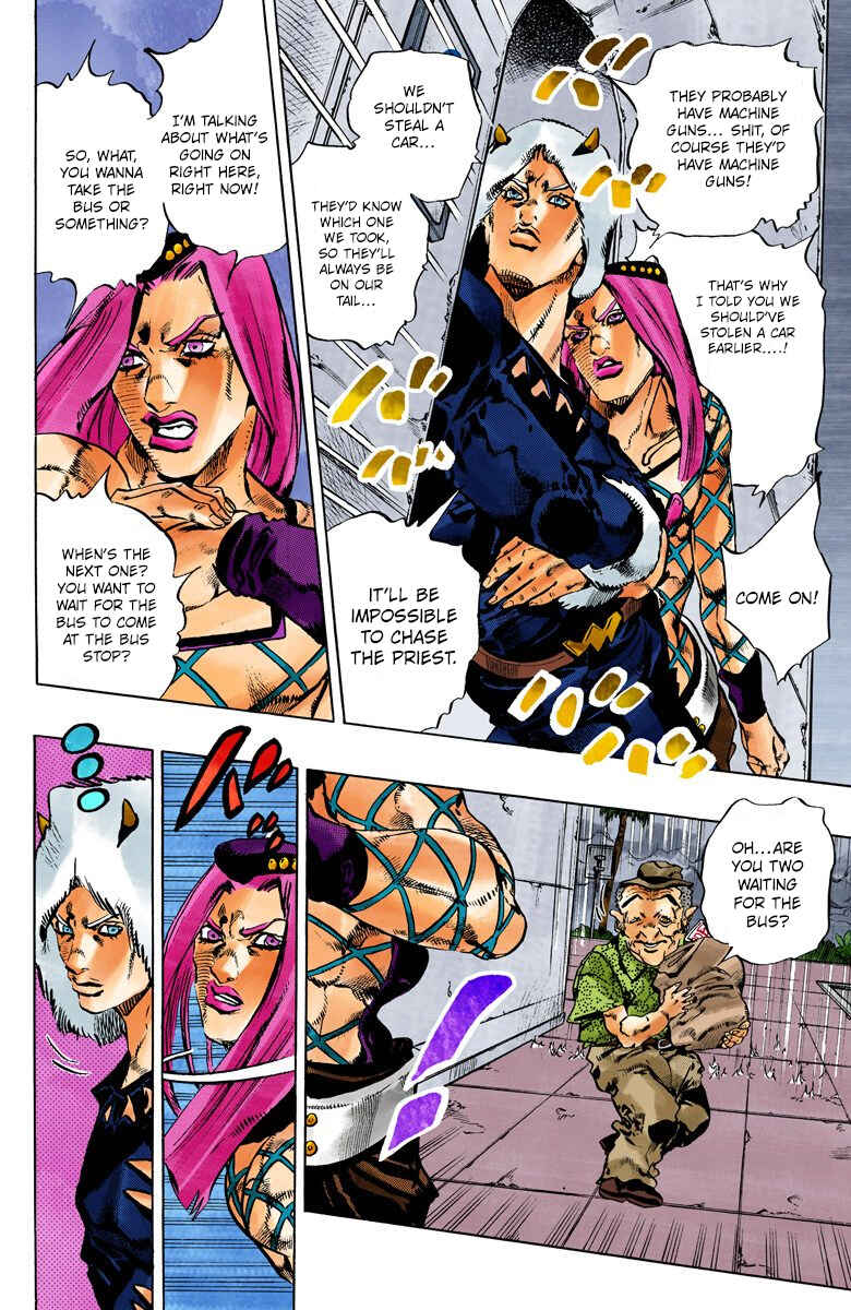 Page 8 Chapter 104 JoJos Bizarre Adventure, Part 6: Stone Ocean (Official Colored)