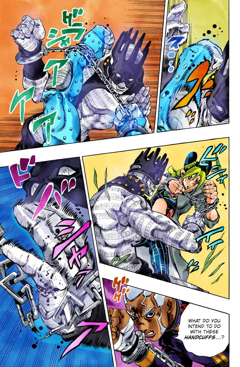 Page 11 Chapter 93 JoJos Bizarre Adventure, Part 6: Stone Ocean (Official Colored)