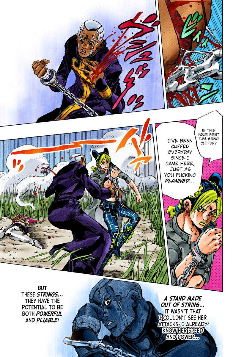 Page 13 Chapter 93 JoJos Bizarre Adventure, Part 6: Stone Ocean (Official Colored)