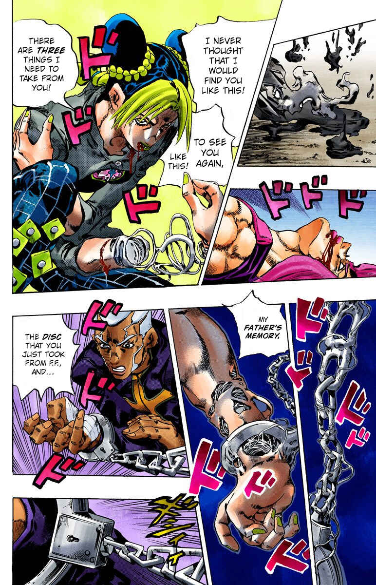 Page 7 Chapter 93 JoJos Bizarre Adventure, Part 6: Stone Ocean (Official Colored)