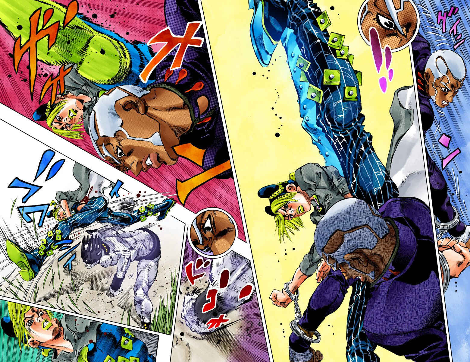 Page 9 Chapter 93 JoJos Bizarre Adventure, Part 6: Stone Ocean (Official Colored)