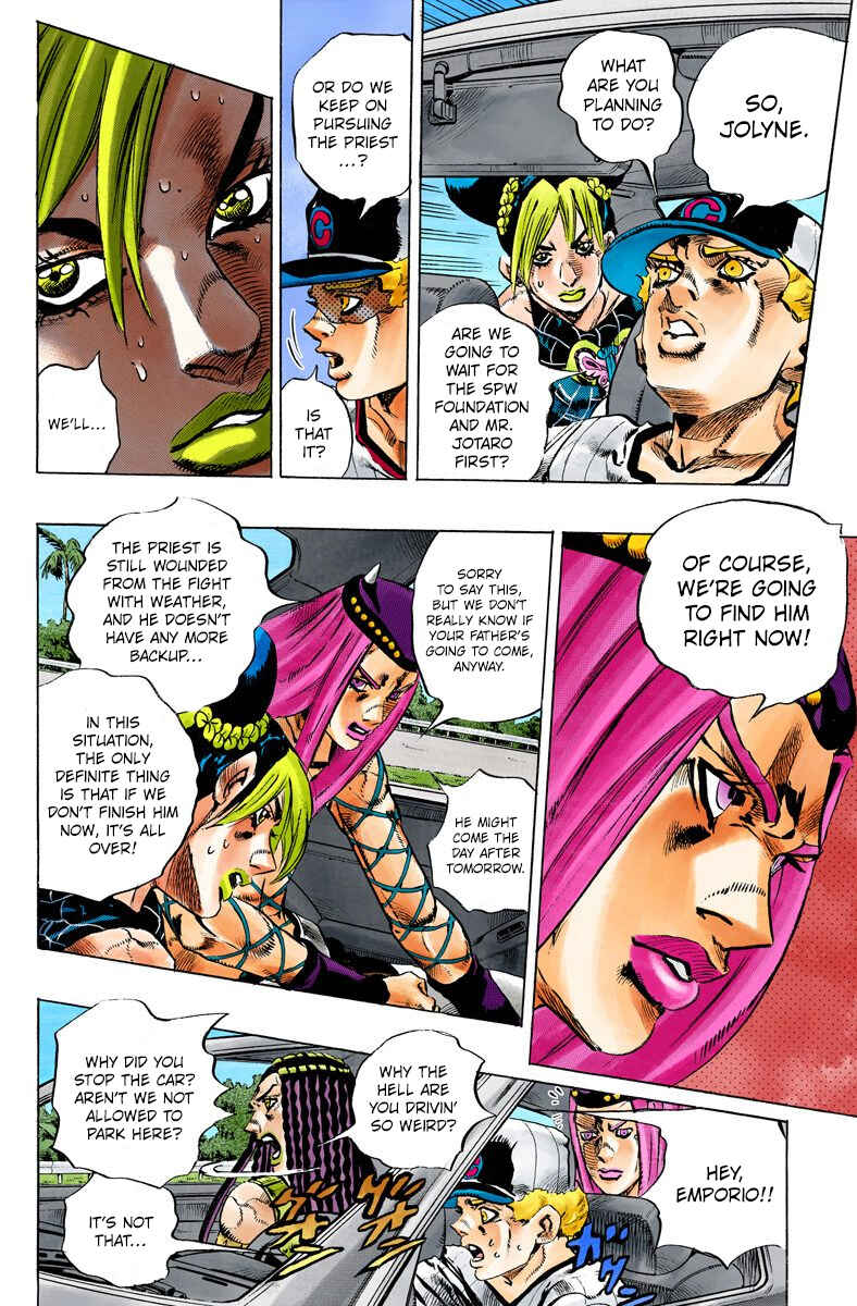Page 4 Chapter 139 JoJos Bizarre Adventure, Part 6: Stone Ocean (Official Colored)